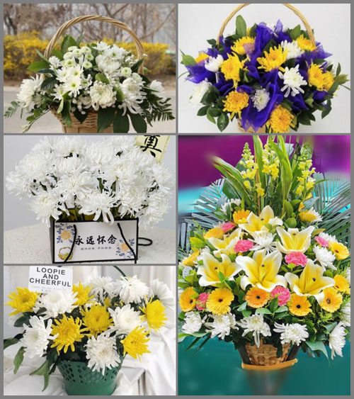 北京房山区周口店地区西庄村白事提篮配送